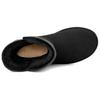 UGG Classic Novelty Short Mid Calf Snow Boots Women's Black Sneakers 1174515-BLK