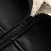 Womens Oversized Cotton Padded Coat With Faux Fur Collar Street Style Loose Fit Winter Jacket