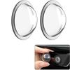 2/4pcs Car Camera Lens Protective Cover 360 Panoramic Reversing Camera Lens Guards HD Scratch Resistant Modification Accessory
