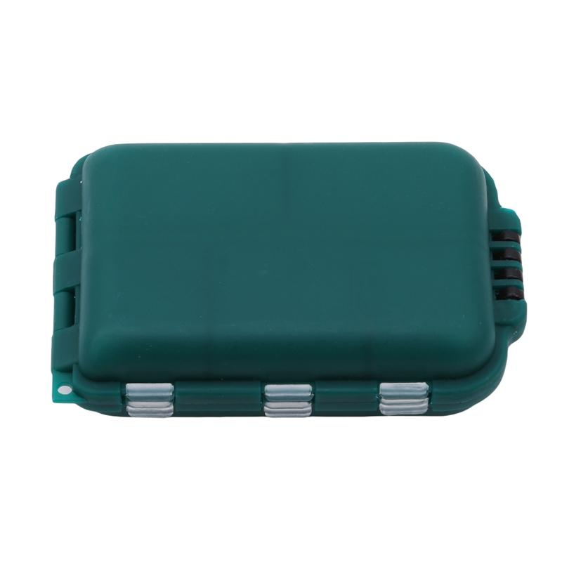 Mini Lattice Hook Box Fish Bait Box Pill Box Room Fish