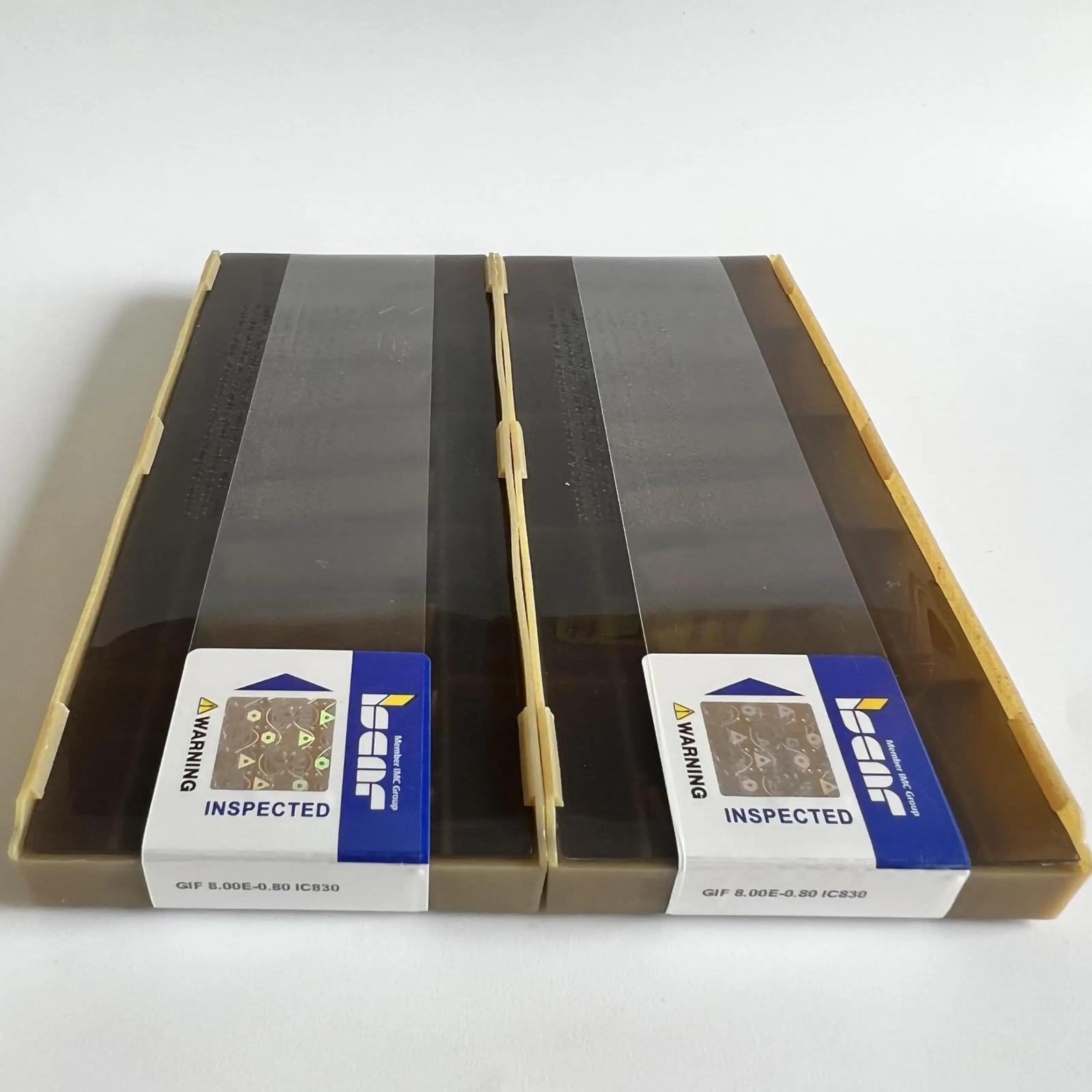 

ISCAR / GIF 8.00E-0.80 IC830 Industrial indexable carbide inserts 10 Pcs