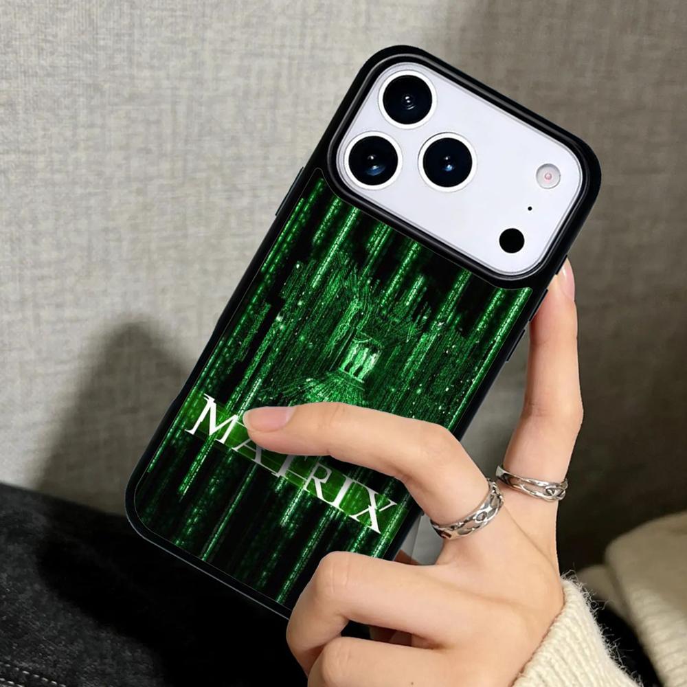 Capa Case for iPhone 17 Air 16 Pro Max 15 Plus 11 13 Mini 14 12 Back Phone Cover The Matrixs Matrix Dictionary