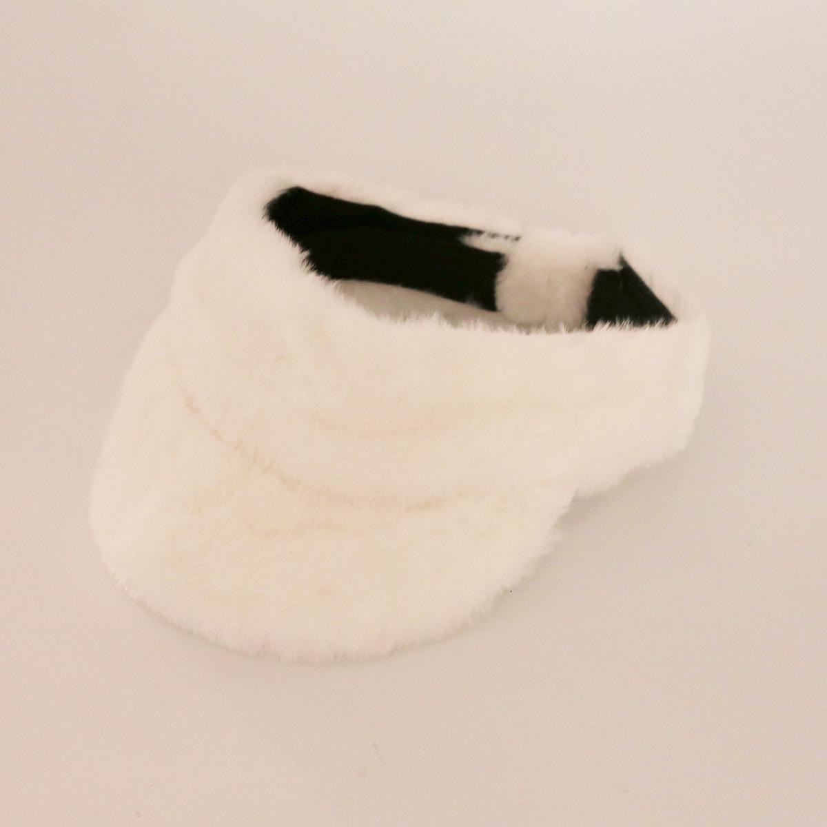 

Шляпа с круглыми полями из искусственного меха с леопардовым принтом: Женская плюшевая, теплая, модная осенне-зимняя шапка Adjustable белый