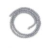 3/4/6/8/10mm Austria Faceted Crystal Beads Grey Porcelain Glass Loose Spacer Beads For Jewelry Making DIY Bracelets Necklace