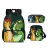 Helicopter Rucksack Pencil Pouch ice pack 3Pcs Set, trendy mechanical printing, new style, best gift for boys Plus girls in school