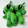 Grünes Alien Plüschtier Anime Tentakel Horn Alien Monster Plüschpuppe für Jungen Mädchen Niedlich Weich Gefüllt Kissen Geschenke
