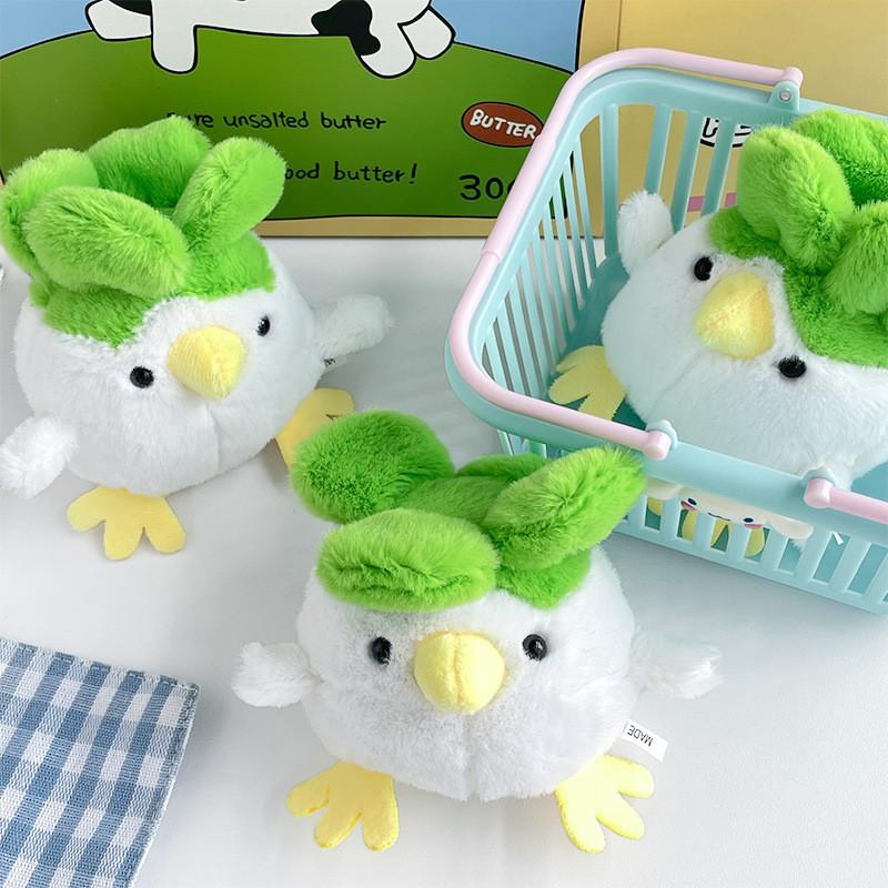 Cute Small Chicken Plush Toy Charming Soft Keychain Accessory And Bag Pendant
