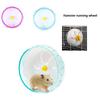 Hamster Wheel Running Disc Toy Sport Running Silent Transparent Small Pet Rotatory Jogging Wheel Toys Pet Hamster Cage Supplies