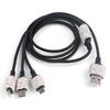 Nová nabíječka do auta Bling USB 5V 2.1A rychlý adaptér se dvěma porty Růžový dekor do auta Styling do auta Diamantové příslušenství do auta Interiér pro ženu