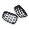 For Bmw 5 Series E39 525 528 530 535 1999-2003 Car Grille Front Kidney Grill Double Line Black 51137005837 51137005838