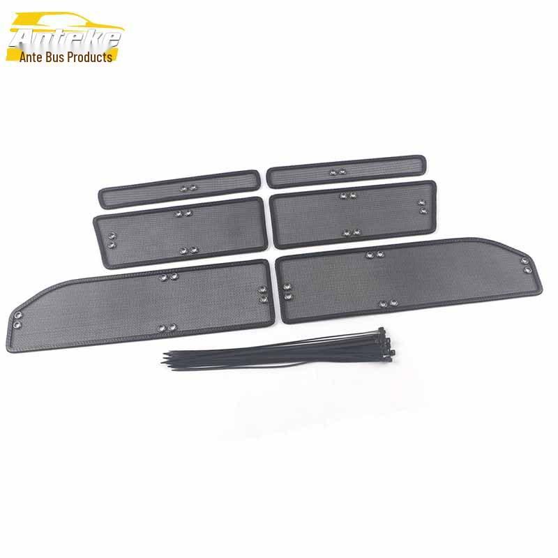 

Tiguan L 2022 Сетка от насекомых Блестки и Ромбовидная сетка Защита радиатора Декоративная наклейка Аксессуары