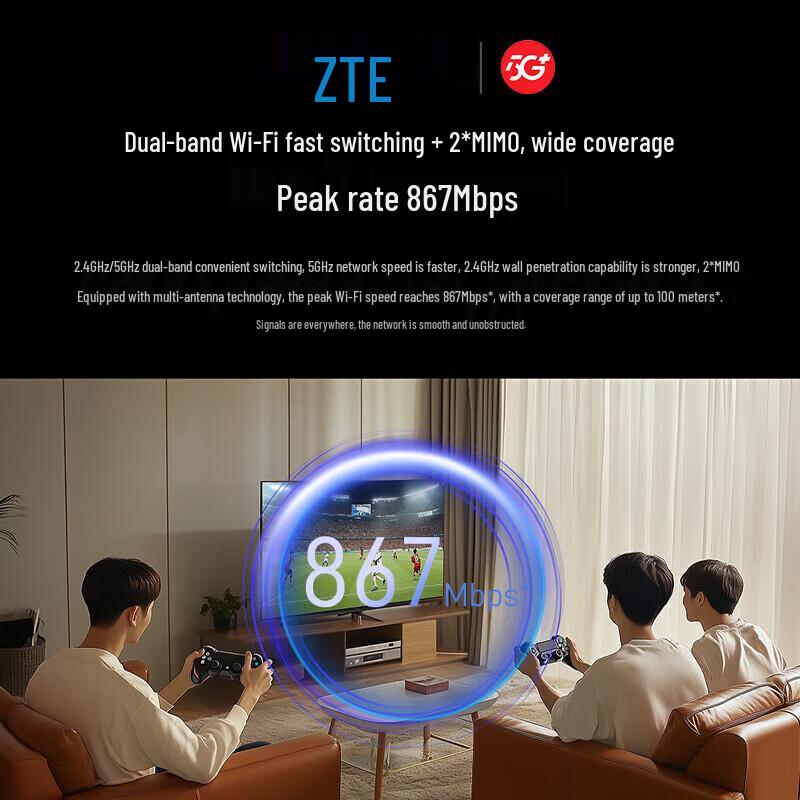 ZTE M3 5G Portable WiFi Router