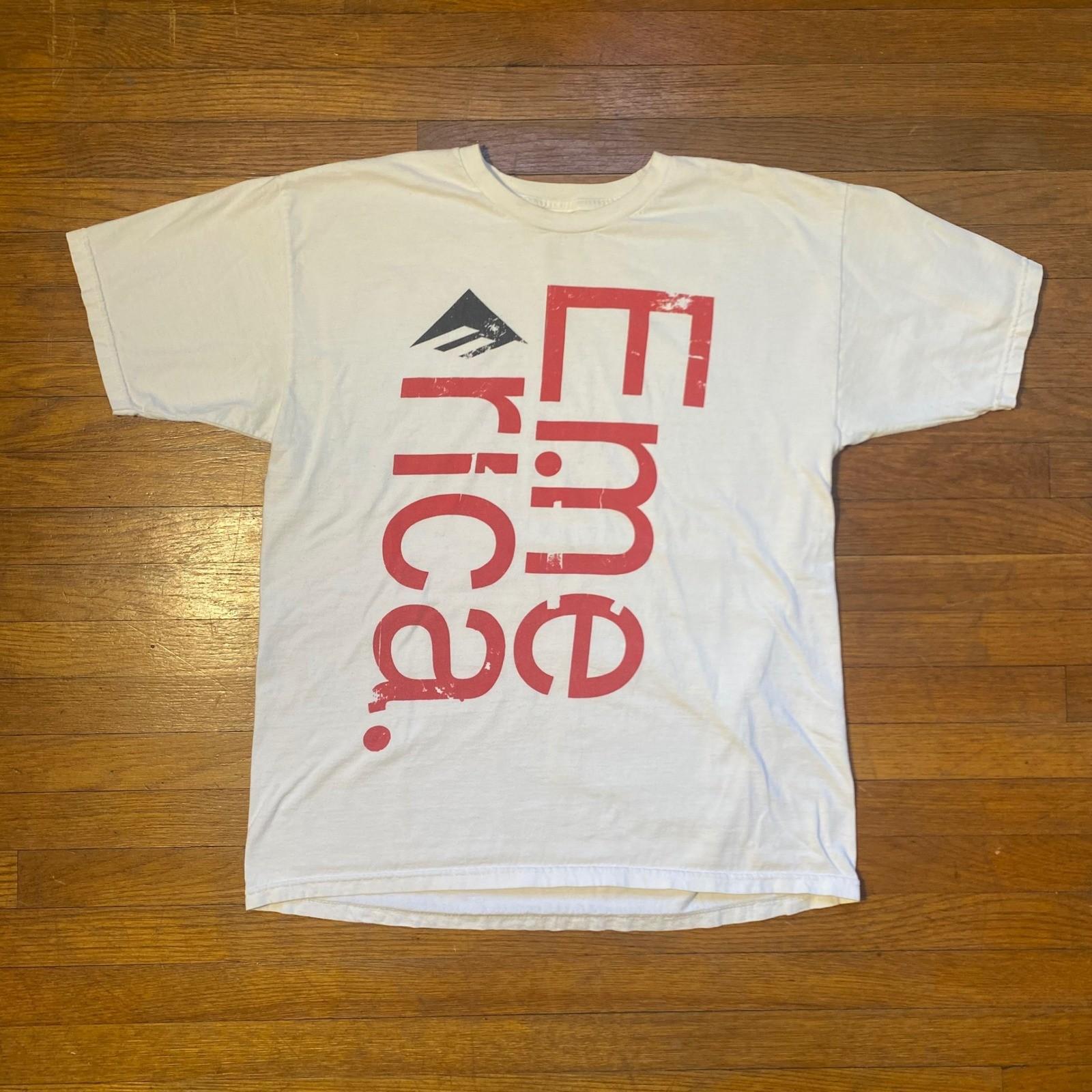 Y2K Emerica Skateboarding Graphic T Shirt Mens Size M Unisex T-Shirt XXXL