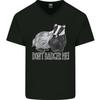 Dont Badger Me Funny Quote Mens V-Neck Cotton T-Shirt