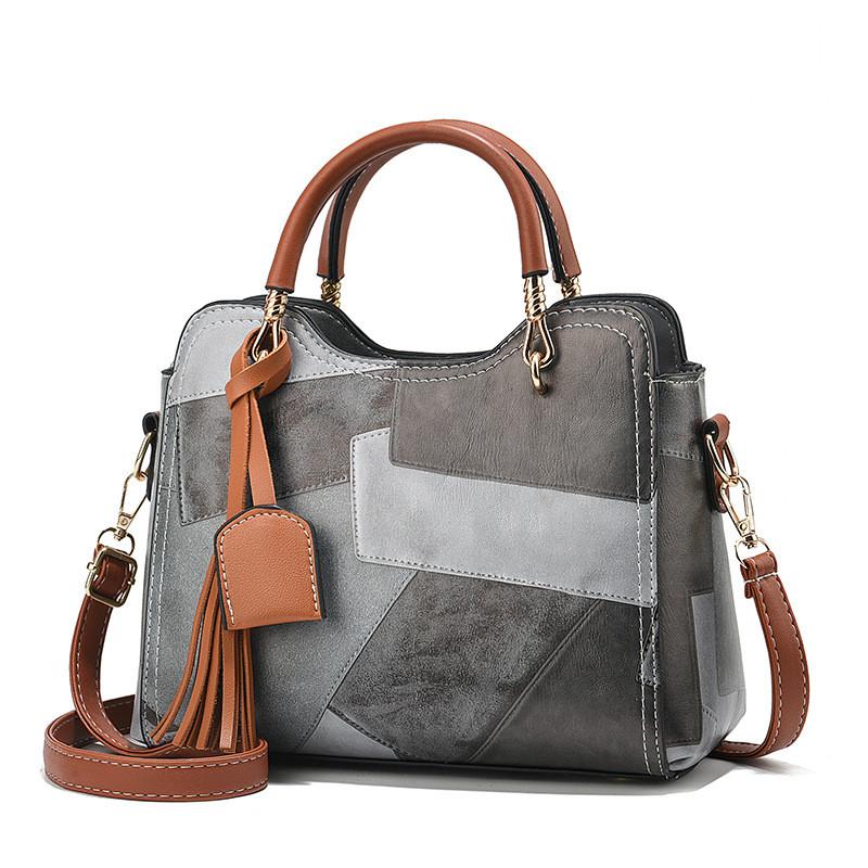 Stylish Pu Handbag For Women 2024 Korean Autumn Winter Fashion Trendy Shoulder Bag