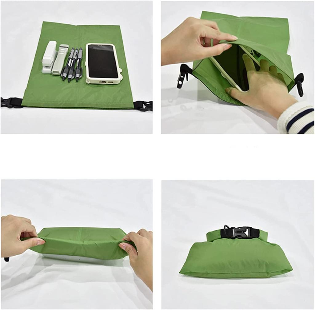 Waterproof Dry Bag with Buckle 6 Pack Mountaineering Dry Bags Lightweight Storage Bag Stuff Bag Waterproof Pool Bag Beach Bag Hot Swimming Mixed