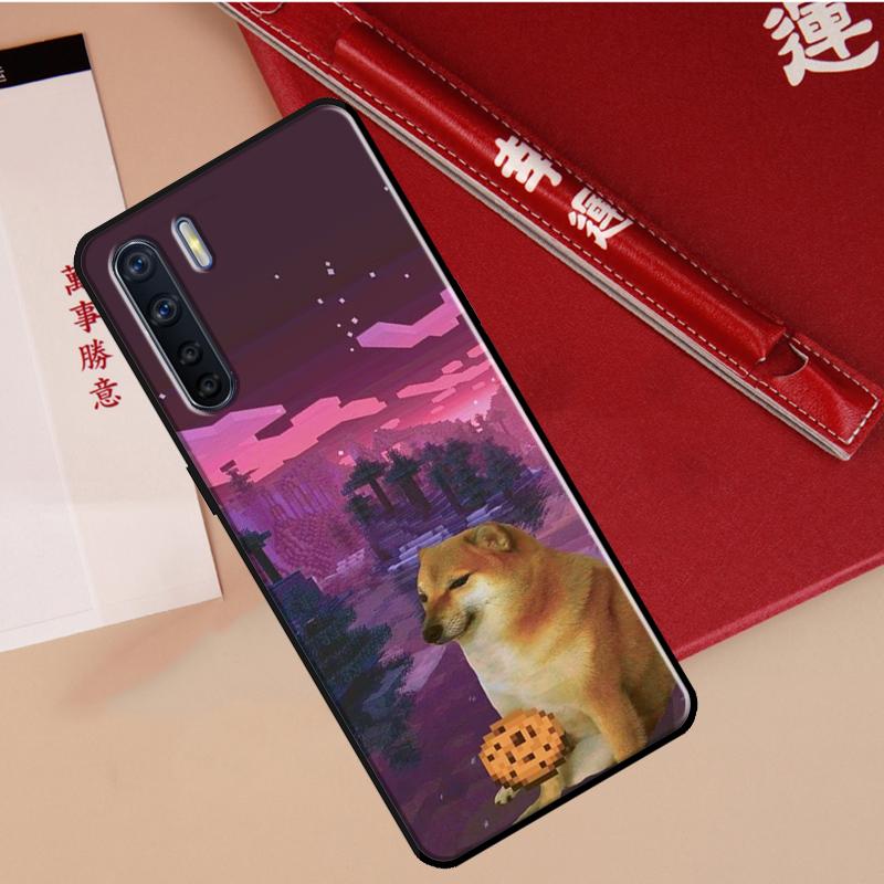 Cheems Doge Meme Funny Doggy Case For Oppo A80 A58 A5 Pro A15 A16 A17 A57 A77 A94 A74 A54 A76 A96 A40 A60 A18 A38 A78 A98