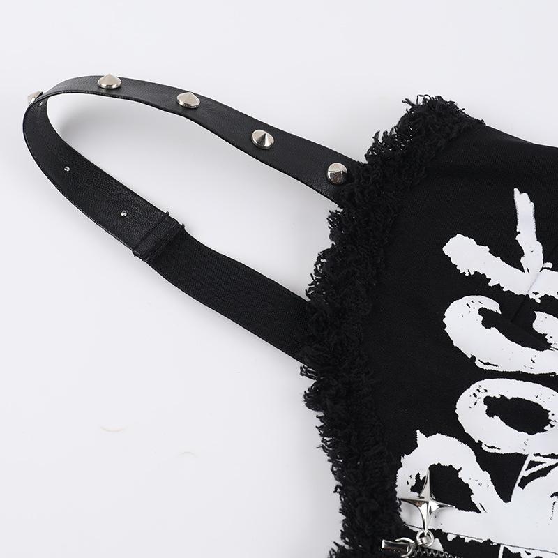 ꒰ঌ໒꒱ダークコア ozz on キャミソール rock punk y2k ꒰ঌ໒꒱ダークコア ozz on キャミソール rock punk y2k ꒰ঌ໒