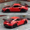 Toy Car Model 1/36 Porsche 911 GT2 RS Super Racing Alloy Diecast Miniature Vehicle Collection Gift for Children Boy Kid