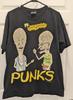 Beavis i Butthead Punks czarny t-shirt reprint koszulka unisex AN63226