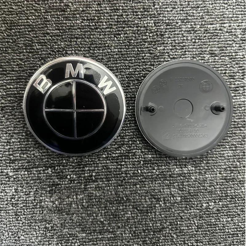 1 Stück Für Bmw E36 F20 E91 E53 E46 E39 E38 E90 E60 X1 X3 X5 X6 X7 Aufkleber Emblem 82mm 74mm Motorhaube Vorne Hinten Kofferraum Logo