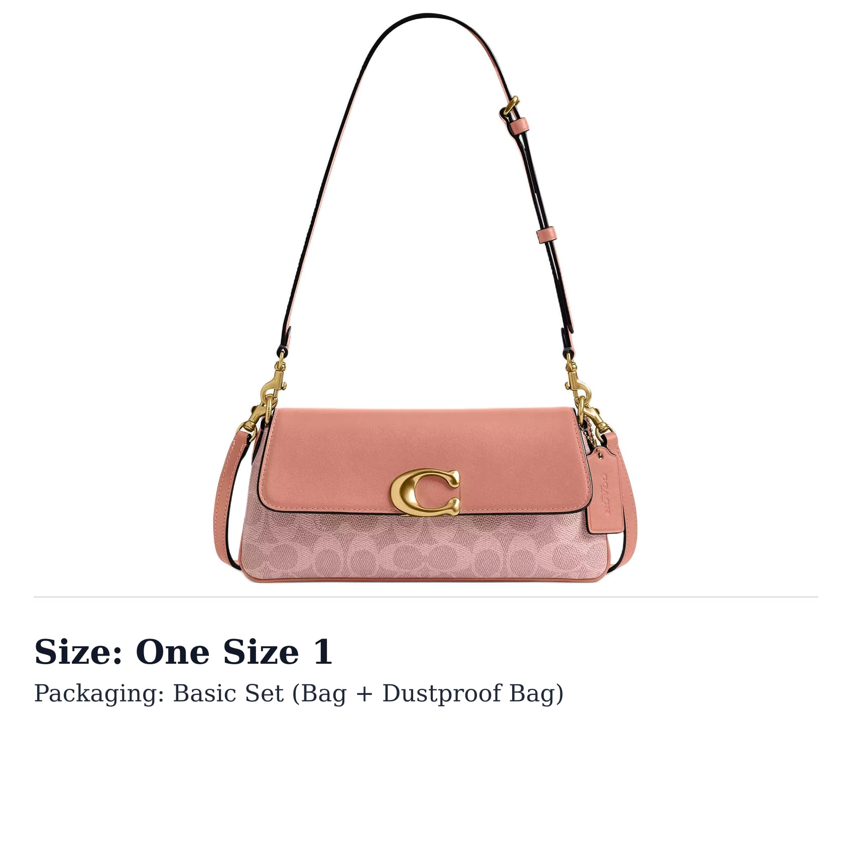 COACH Jet Coated Canvas With Calfskin