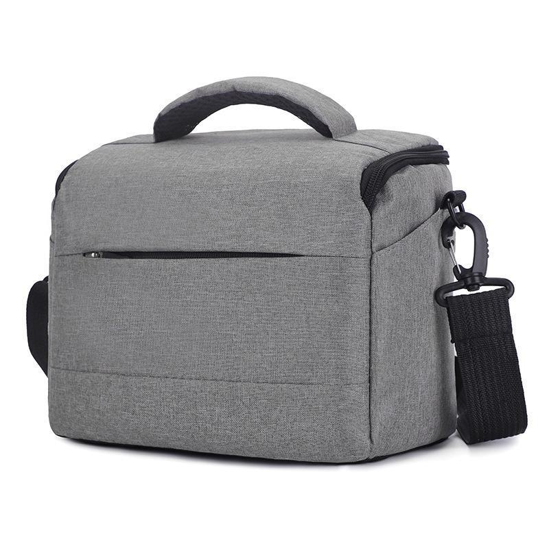 Water Resistant Camera Bag Shockproof Padded Interior Adjustable Shoulder Strap For Outdoor Photography Hiking Travel