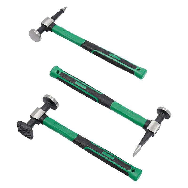 Auto Body Repair Tool Kit, 9PCS Dent Repair Kit Practical Tool with Toolbox for Repairing Car Dents and Door Dings