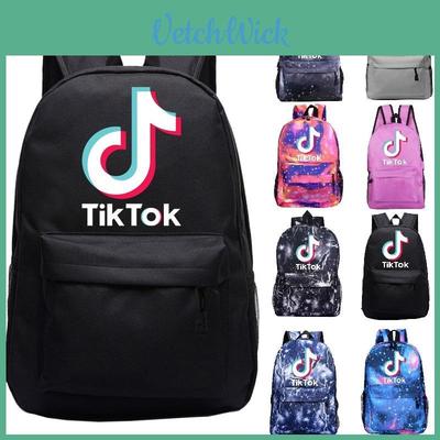 Tok Tik Backpack Large Children Schoolbags Casual Travel Bags Shoulder Rucksack