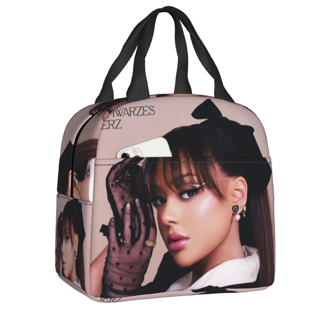 Custom German Singer Ayliva Insulated Lunch Bag for School Office Waterproof Thermal Cooler Bento Box Women Kids