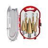 Titanium Plated HSS Step Drill Bit Set