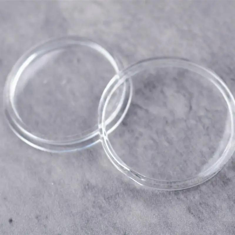 Diy Crystal Epoxy Resin Commemorative Coin Collection Box Coin Box Mirror Silicone Mold