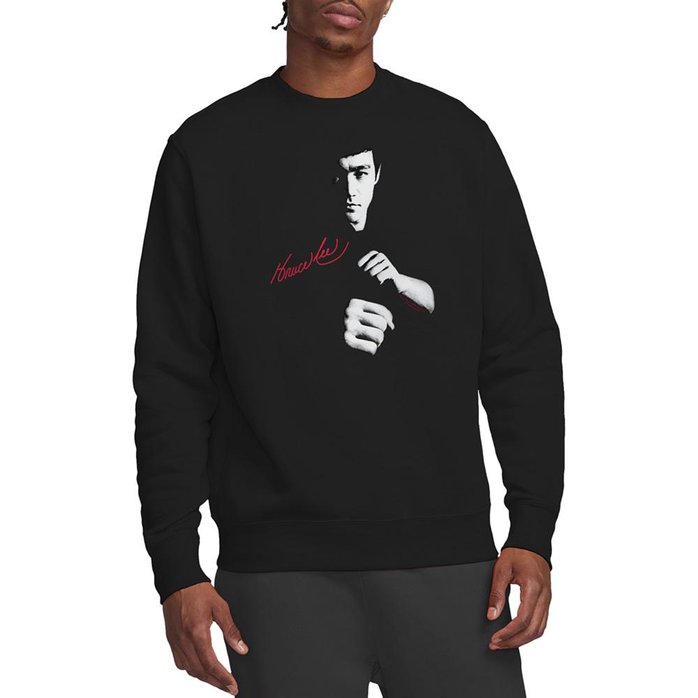 Bruce Lee Unisex Adult The Dragon Awaits Sweatshirt