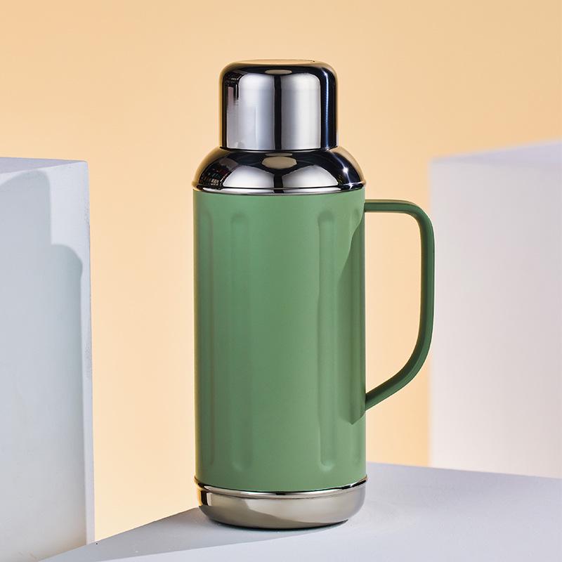 Golden Era Portable Large Capacity Thermos Flask with Stainless Steel Inner Liner