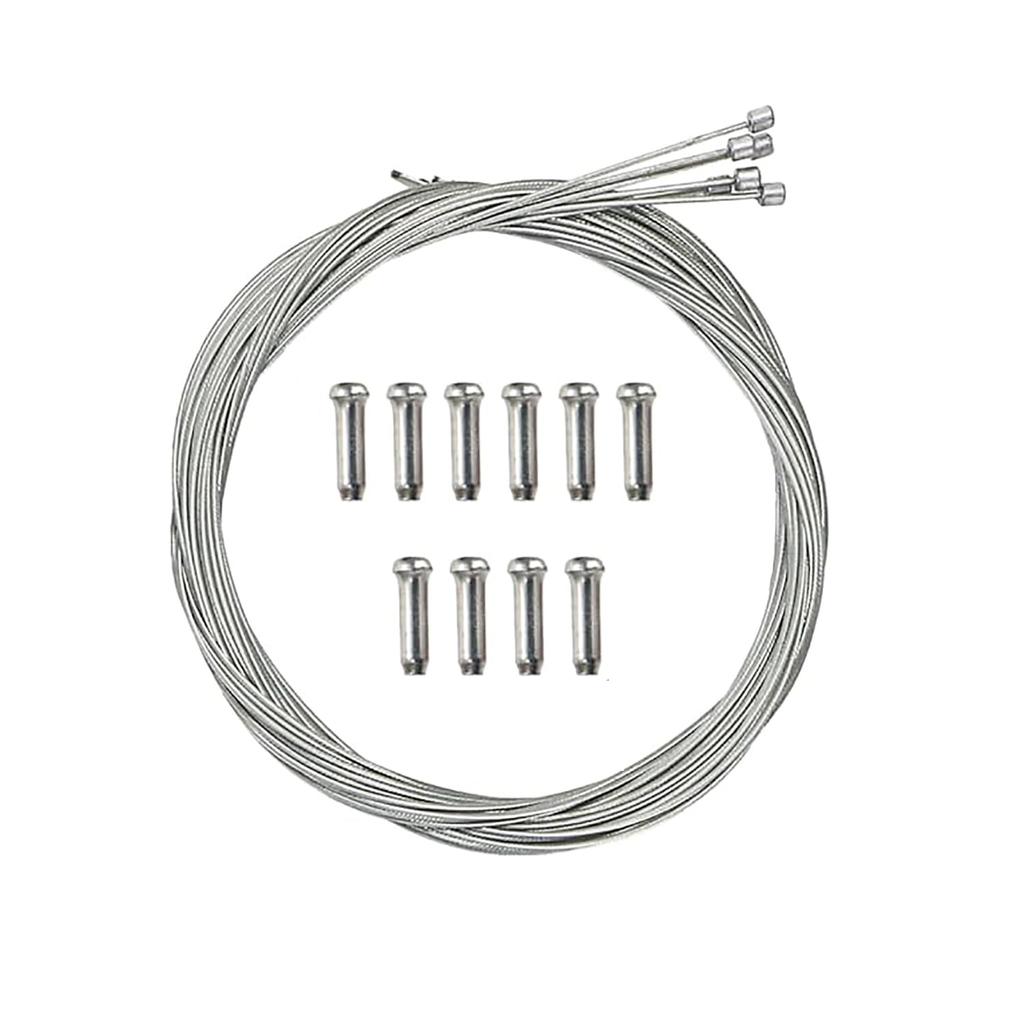 Samcos Bicycle Shift Wire 2.1m 6 Pieces Cable Stainless Steel