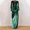 Women's Velvet Long Sleeve Top and Wide Leg Pants Set In 5 Colors