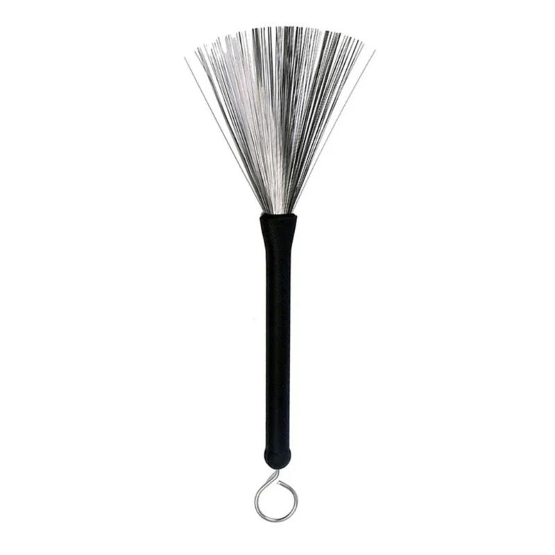 

1PC Retractable Wavy Drum Brushes Telescopic Percussion Professional Wire Brushes Drumsticks Drum Accessories