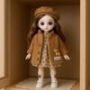 Attractive Eyes 30cm Bjd Doll with Clothes 1/6 SD Princess Makeup Ball Joint Doll  Children
