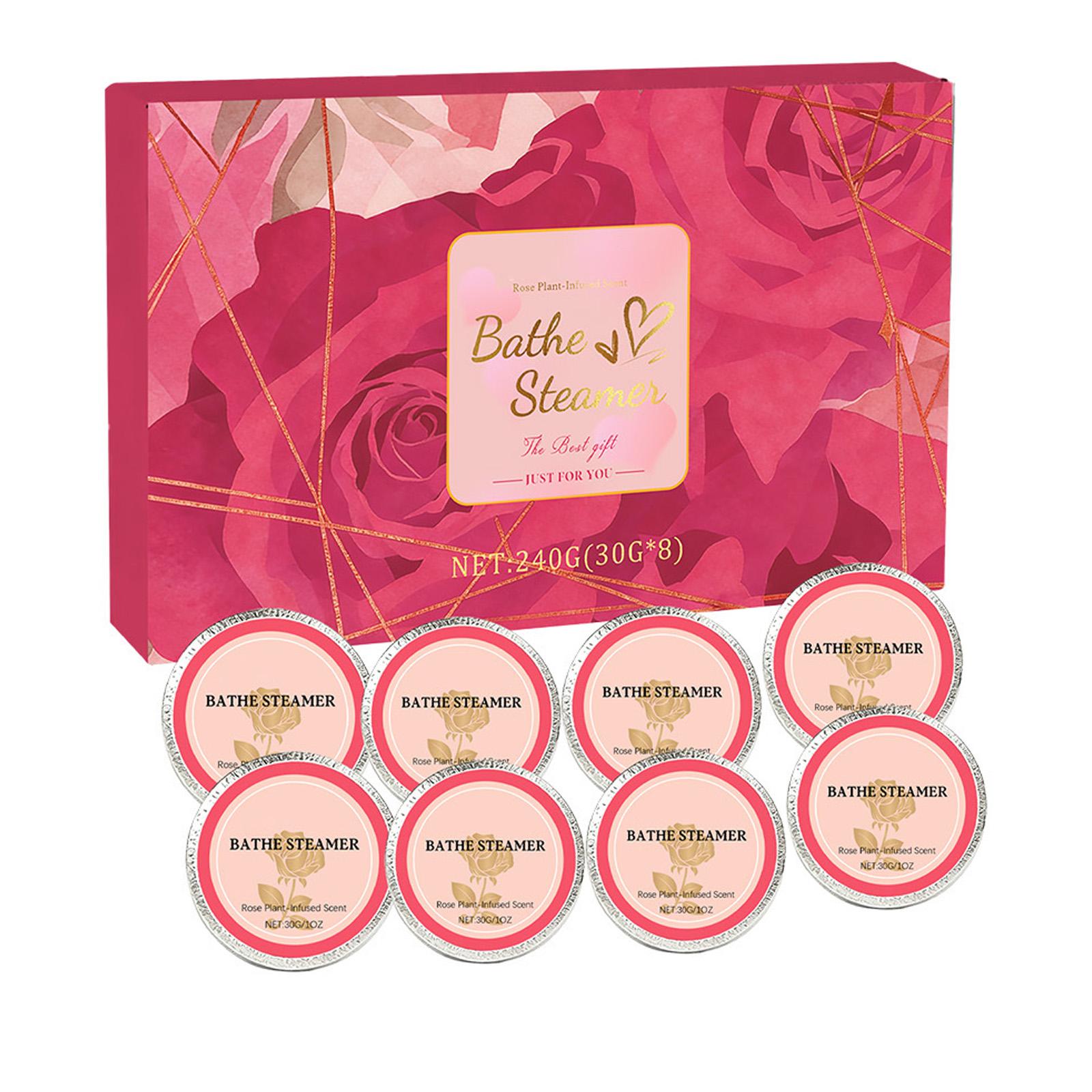 Scented Bath Sheet (Rose) Gentle And Skin-Friendly Bath Sheet With Easy Dissolving Scented Bath белый