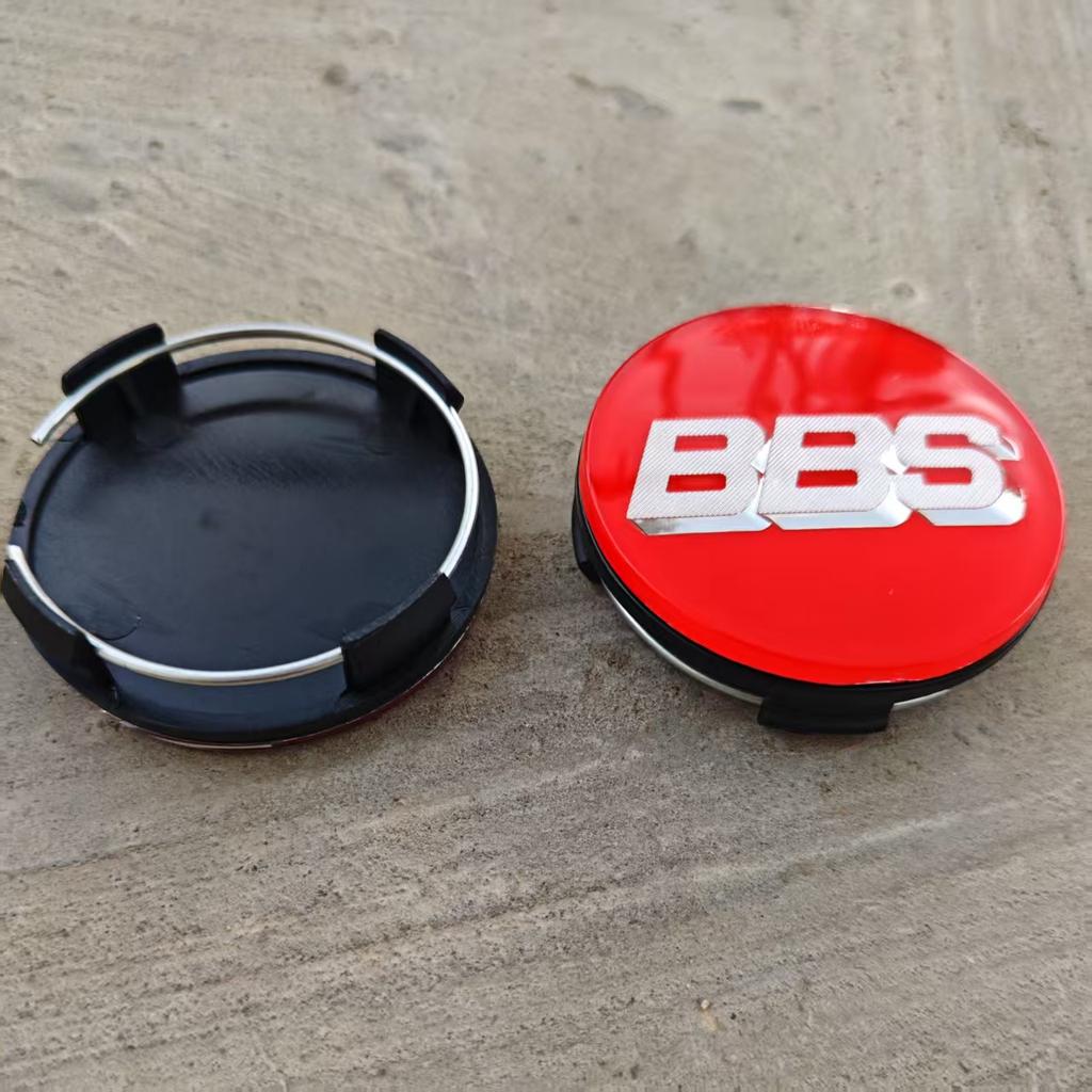 4 Stück 60mm 65mm 68mm Acryl PMMA Planare Oberfläche Auto Radnabe Mittelkappe Nabe für BBS Logo Mittlere Radnabendeckel