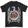 Herren Slayer Silberadler T-Shirt Klein Schwarz