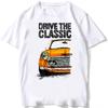Drive The Classic Cooper Sport T-Shirt Men Short Sleeve Hip Hop Boy Casual Tees Harajuku Small Car Design Funny White Tshirt