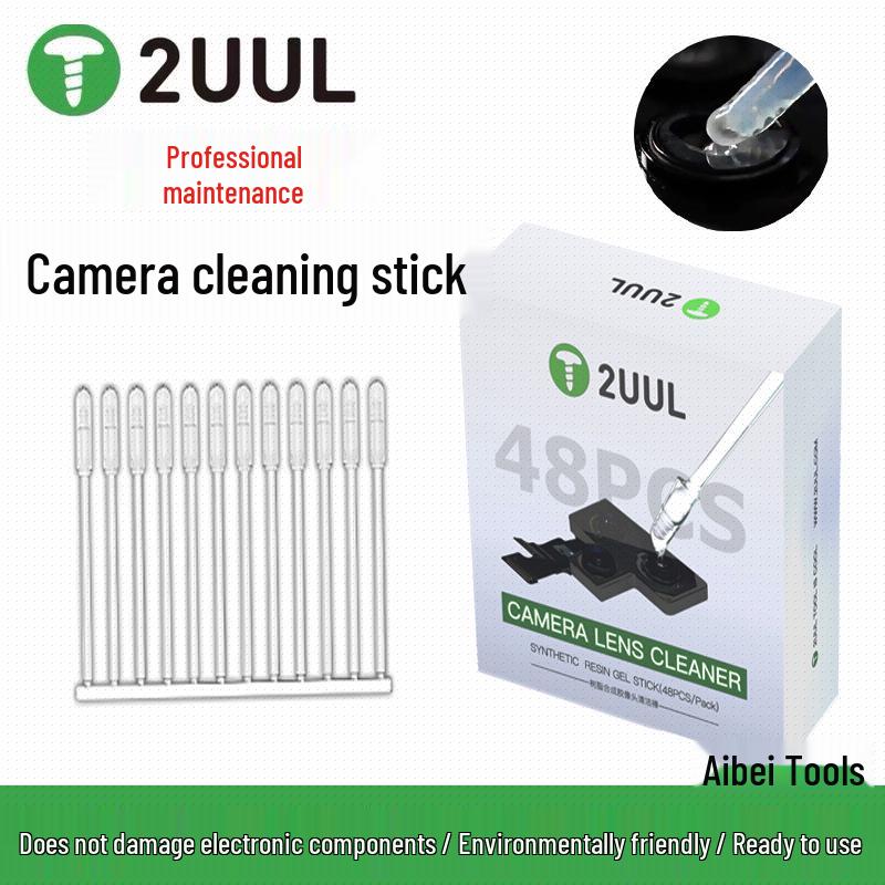 2UUL Silicone Dust Removal Stick for Mobile Phone Camera and Chip Cleaning