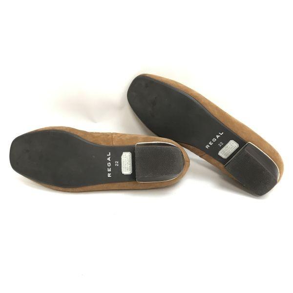 TRUSSARDI suede leather pumps 23.0 black Made in Japan(USED)