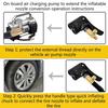 Brass Portable Inflatable Pump Bicycle Tire Air Chuck Inflator Pump Valve Connector Clip-on Adapter Car Tyre Wheel Valve Part