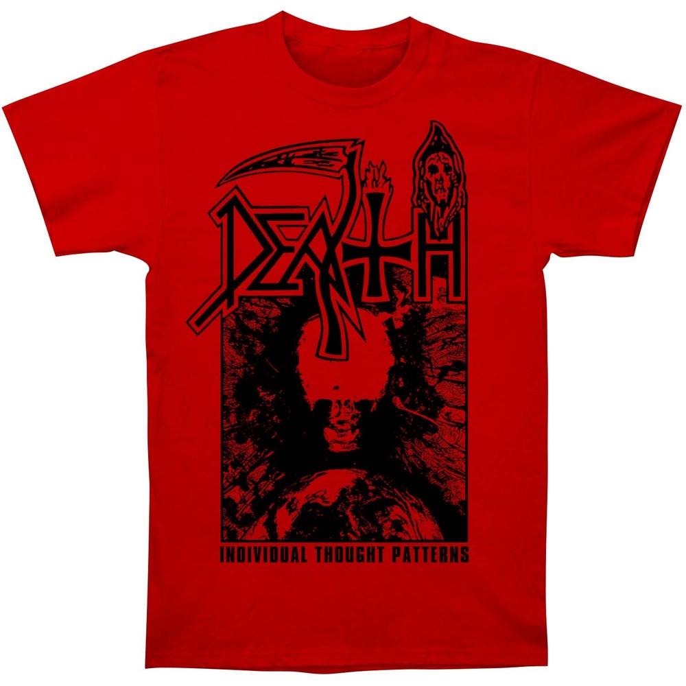 Death Individual Thought Patterns (Red) T-shirt XXX-Large Red Unisex T-Shirt M