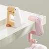 1PC Adjustable ABS Think Duck Backpack Hook, Suitable for Student Backpacks, Desks, and Tabletops; a Great Gift.