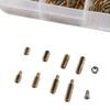 Hex Head M2 Fastener Tool Stand Off Kit Spacer Kit Spacer Threaded Pillar Copper Pillar Spacer Bolt Screws Nuts