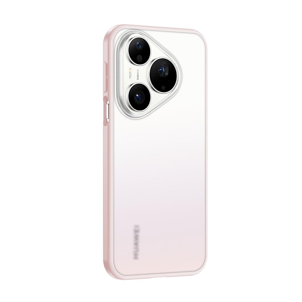 Applicable To Huawei Pura90Pro Mobile Phone Case Mate80 Transparent Matte Nova15 Magnetic Suction and Enjoy 90 Protective Case