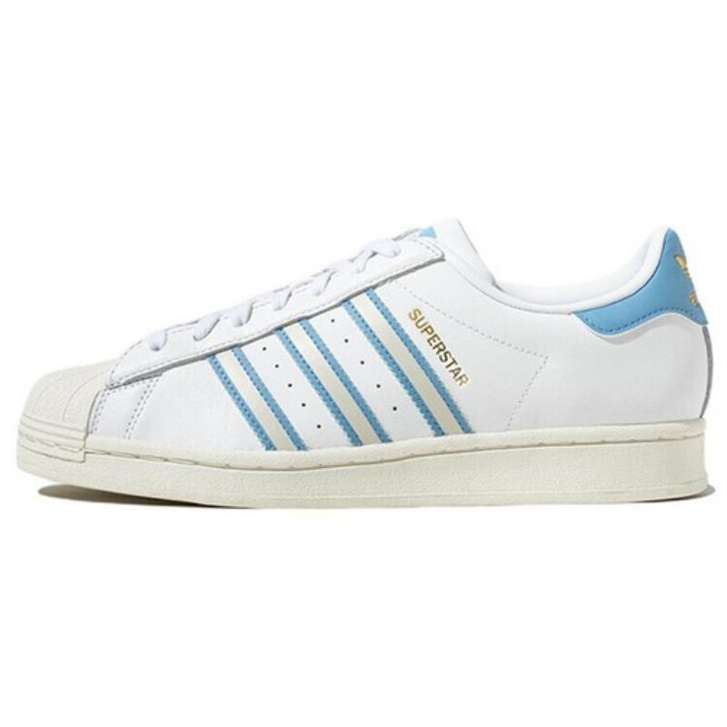 adidas Superstar White Light Blue - GX9876 EU 35.5 белый